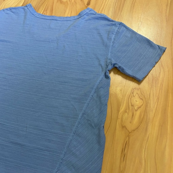 Women’s Eddie Bauer Blue Travex Raglan Short Sleeve Shirt M - Picture 9 of 10